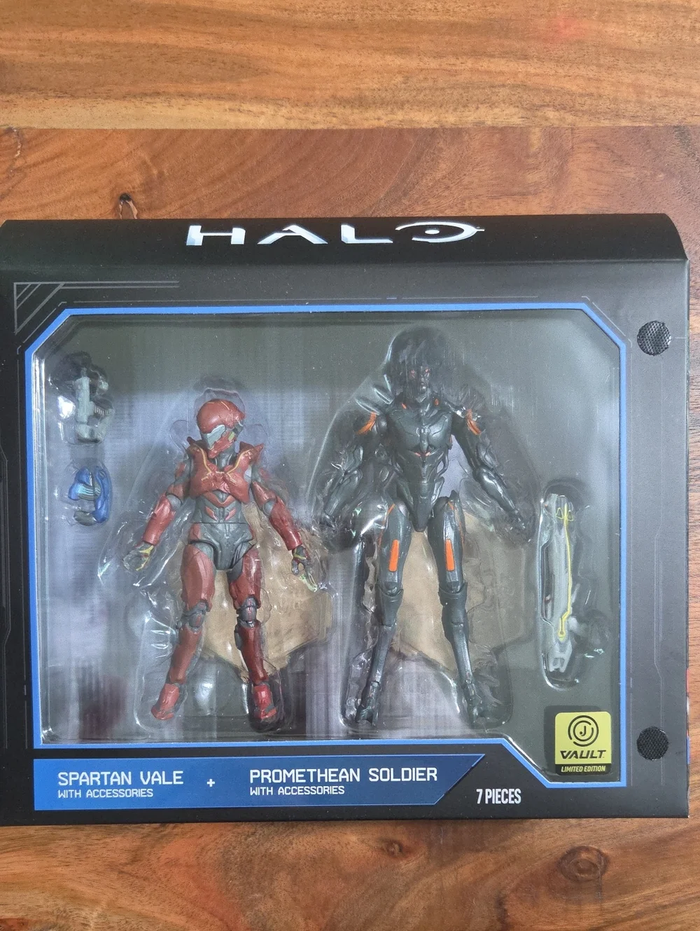 Halo Vault Limited Edition Jazwares - Spartan Vale And Promethean Soldier - New